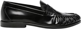 Vinny&rsquo;s Penny Loafer - Heren - Loafers - Zwart - 45 EU - Leer - Schoenen