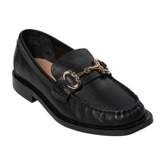 Sofie Schnoor Schoenen, Dames, Zwart, 40 EU, Leer, Haileys Loafer