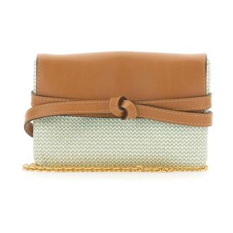 Gianni Chiarini Cross Body Bags, female, Multicolor, Size: ONE SIZE Belty Knotted Clutch