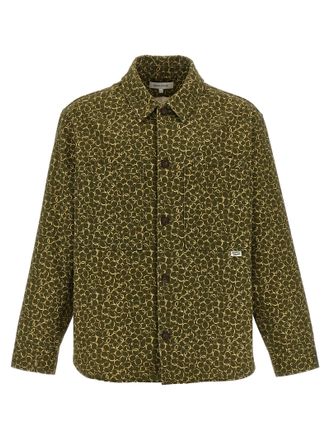 Maison Kitsun&eacute; Maison Kitsune Floral Print Overshirt