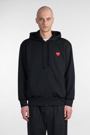 Comme Des Garçons Sweatshirt In Black Polyester