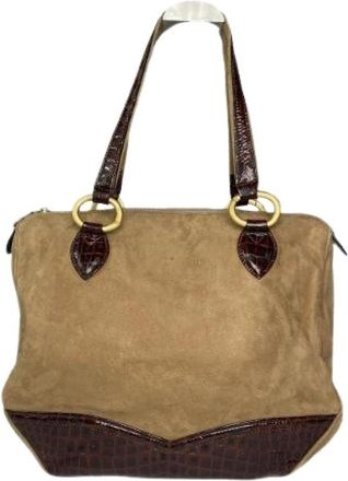 Balenciaga Pre-owned Handbags, female, Brown, Size: ONE SIZE Pre-owned Vintage Handbag