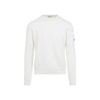 Moncler Natural Crew Neck Sweater