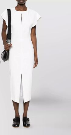 Isabel Marant below-knee fitted waistline pencil dress