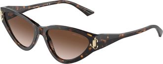 Jimmy Choo London JC5019 500213 Womens Sunglasses Tortoiseshell Size 55