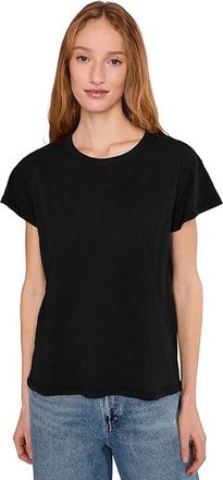 Mod-o-doc Short Sleeve Favorite T-Shirts Womens Clothing Black 1 : MD (US 8-10), Cotton