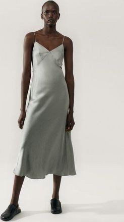 Silk Laundry DECO ROULEAU DRESS MOON at Nordstrom, Size Medium Au