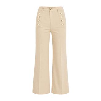 Vicolo Dames, Jeans, Beige, Maat: L