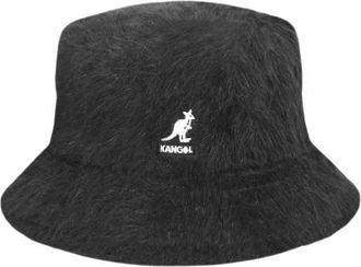 Kangol Hats, unisex, Black, Size: L Luxurious Furgora Bucket Hat in Black