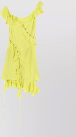 Acne Studios frilled mini dress