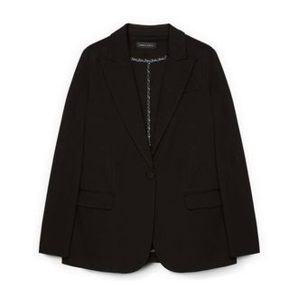 Fiorella Rubino Mujer, Chaquetas, Negro, Talla: L