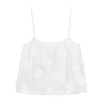 Birgitte Herskind Sleeveless Tops, female, White, Size: M Frida Top