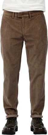 Dondup Velvet Rock Regular Broek - Heren - Slim Fit Broeken - Bruin - W33 - Broeken