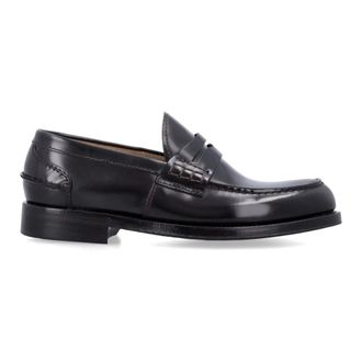 Green George Loafers, male, Black, Size: 8 1/2 US Polished Loafer