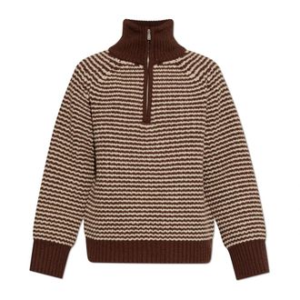 STUDIO NICHOLSON Turtlenecks, male, Brown, Size: XL Bristol Sweater