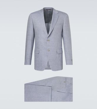 Canali Linen and wool suit