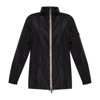 Burberry Light Jackets, female, Black, Size: XS Light jacket