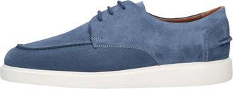 Stefano Lauran Schoenen, Heren, Blauw, 47 EU, Leer, Star 10 Schoenen met veters