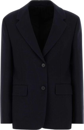 Prada Midnightblauwe Wolblazer