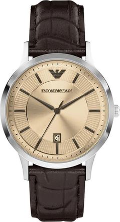Emporio Armani Renato Yellow Dial Mens Watch AR11783