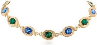 Jardin Crystal Baroque Link Collar Necklace in Multi/Gold at Nordstrom Rack