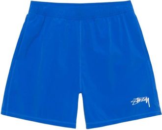 St&uuml;ssy Casual Shorts - Heren - Korte Broeken - Blauw - S - Nylon - Korte Broeken