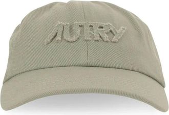 Autry Caps, unisex, Gray, Size: ONE SIZE Chrysalis Cotton Baseball Cap