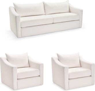 Frontgate Portico Tailored Furniture Covers - Seating, Lounge Chair, Gray - Frontgate