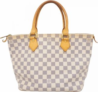 Louis Vuitton White Tote Bag (Pre-Owned)