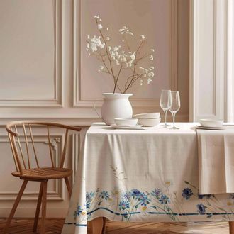 Dmora Tovaglia Pasano, Lavable A 30&deg;, Forma Rectangular, 150x250 Cm Multicolor