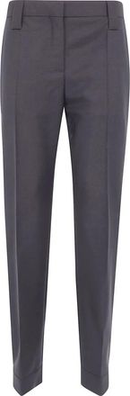 Versace Straight Broeken - Dames - Straight fit broeken - Bruin - S - Broeken