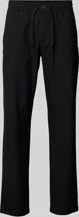 Selected Straight Leg Hose mit Viskose-Anteil Modell ROBERT in Black, Gr&ouml;&szlig;e XL