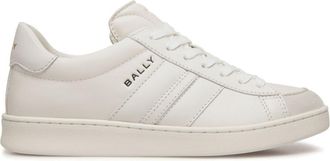 Bally Tennis leather sneakers - women - Leather - 38.5 - White
