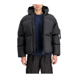 Alpha Industries Cloud Puffer Bomber Winterjas - Heren - Winterjassen - Zwart - XL - Polyester - Jassen