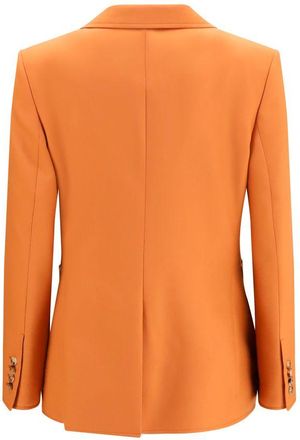 Chlo&eacute; Womens Orange Wool Oves Aries Blazer Clothing