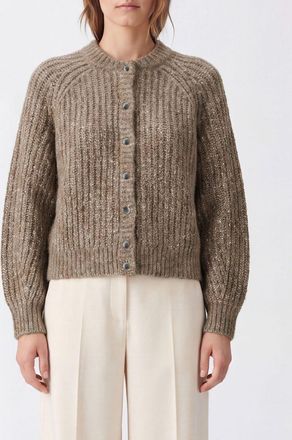 Brunello Cucinelli Maglia Donna colore Fango