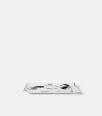 Fornasetti Vassoio decorativo Tema e Variazioni N.392 in porcellana