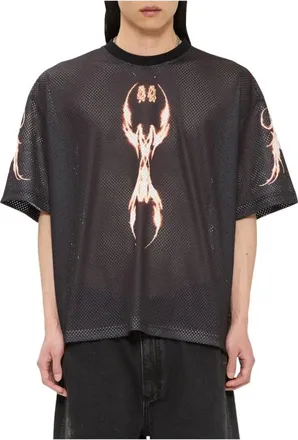 44 Label Group Tops, Heren, Zwart, S, Front Row T-shirt