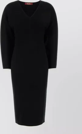 MM Studio viscose blend midi dress