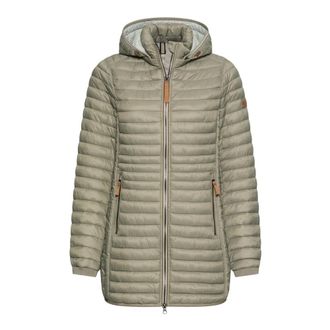 Camel Active Gewatteerde Jas - Dames - Winterjassen - Groen - M - Leer - Jassen