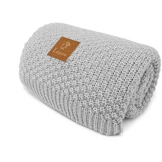 OEM Manta De Bamb&uacute; 80x100 Gris