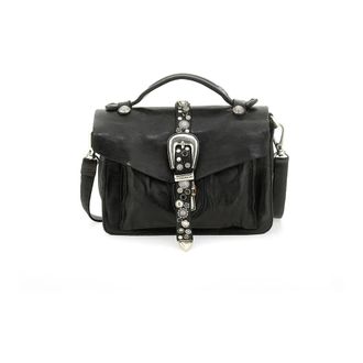 Campomaggi Porzia Shoulder Bag - female - Campomaggi - Handbags - Black - ONE SIZE - Bags