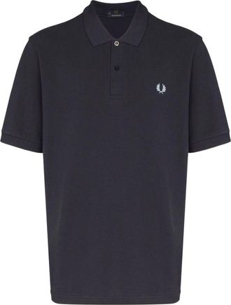 Fred Perry Klassiek poloshirt - Heren - Polos - Blauw - S - Katoen - Tops