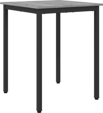 vidaXL Mesas De Comedor 60 X 60 X 75 Cm Madera De Ingenier&iacute;a Cuadrado Vidaxl