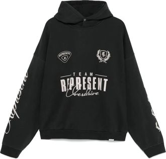 Represent Felpa World Championship con cappuccio - Nero