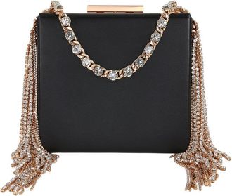 Badgley Mischka Ryker Leather Clutch