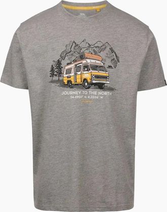 Trespass Mens Trespass Mens Tokso T-Shirt - Grey - Size: 38