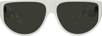Linda Farrow Elodie Flat Top Sunglasses In