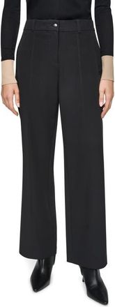 DKNY Seamed Stretch Pants in Black at Nordstrom, Size 14