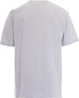 Carhartt Work in Progress Mens T-Shirt Wip Iii Ash Heather Organic Cotton Single Jersey T-Shirts And Polos